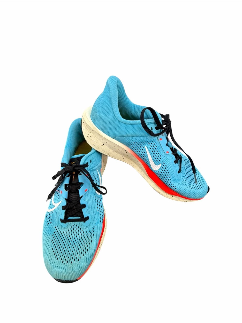 Nike Quest 6 Women's Baltic Blue Running Shoes with Black Laces